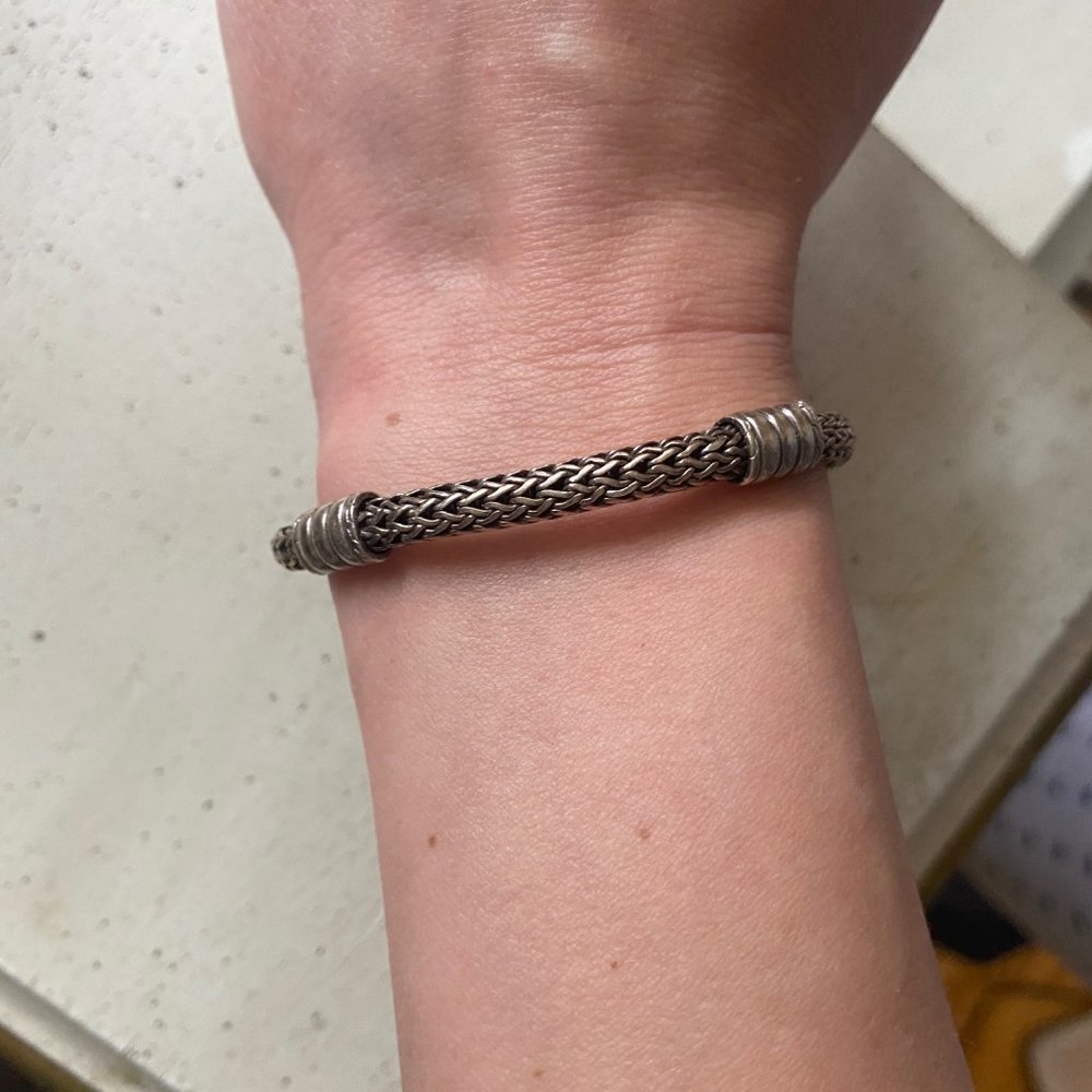 John Hardy Silver Extra Small Four-Station Bracelet - Picture 6 of 8